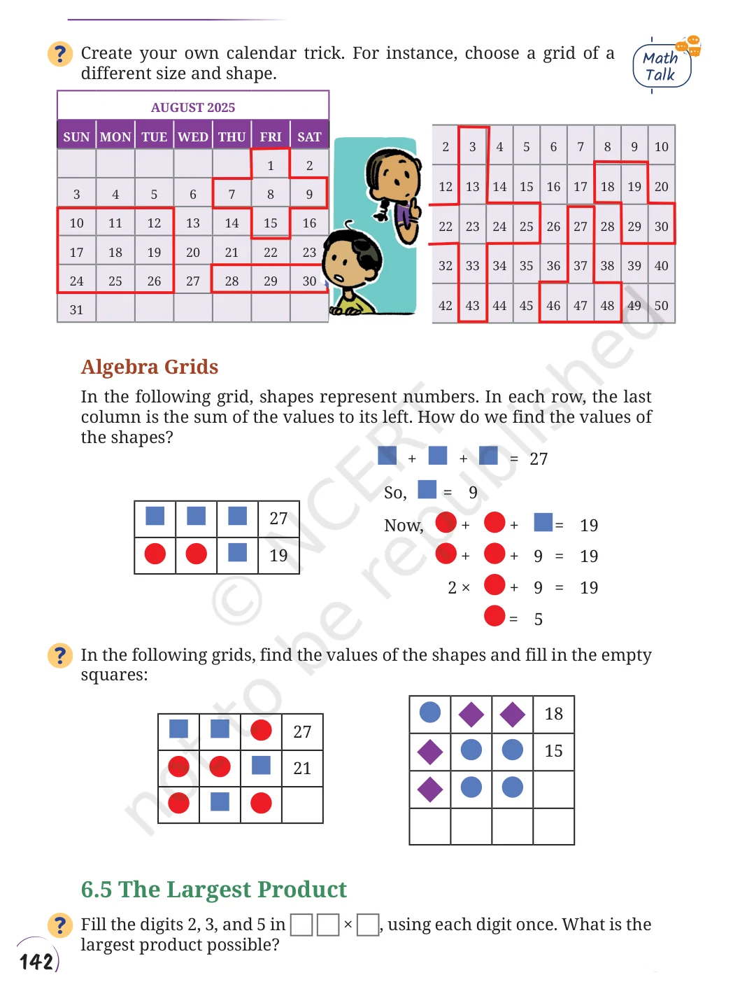 NCERT Class 8 Maths Chapter 13, solved question 21
