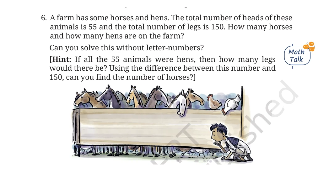 NCERT Class 8 Maths Chapter 13, solved question 28