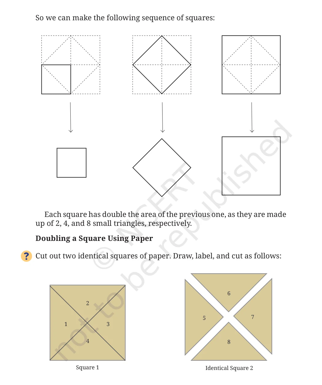 NCERT Class 8 Maths Chapter 9, solved question 6