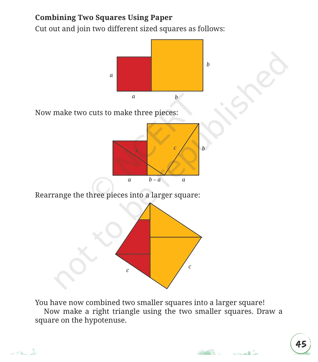 NCERT Class 8 Maths Chapter 9, solved question 19
