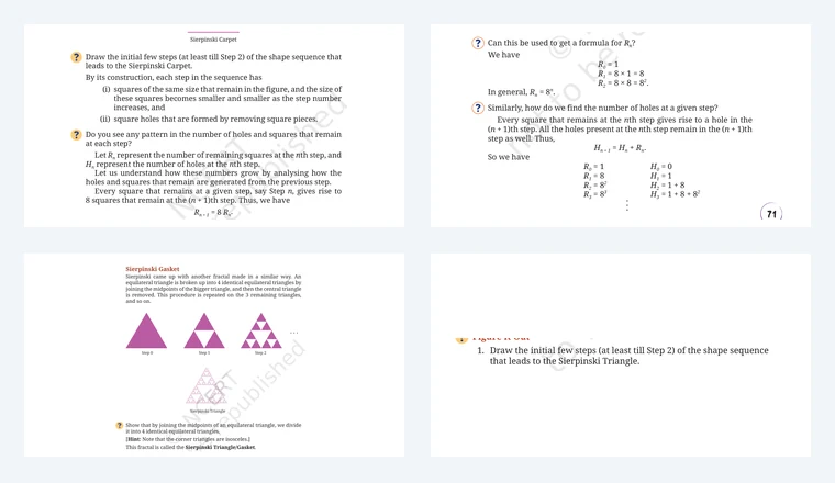 Questions from Class 8 Maths Chapter 11, Exploring Some Geometric Themes
