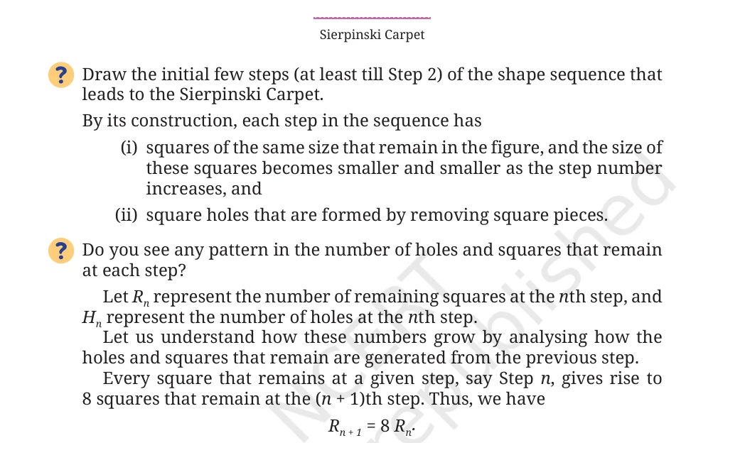 NCERT Class 8 Maths Chapter 11, solved question 1