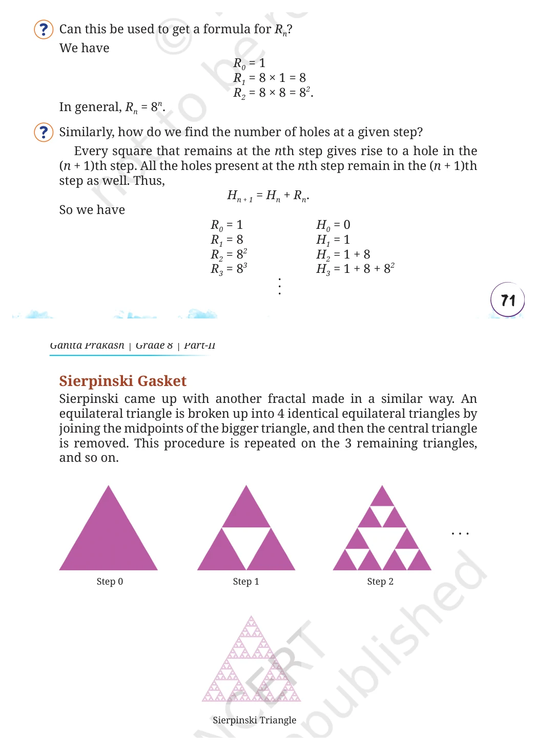 NCERT Class 8 Maths Chapter 11, solved question 2