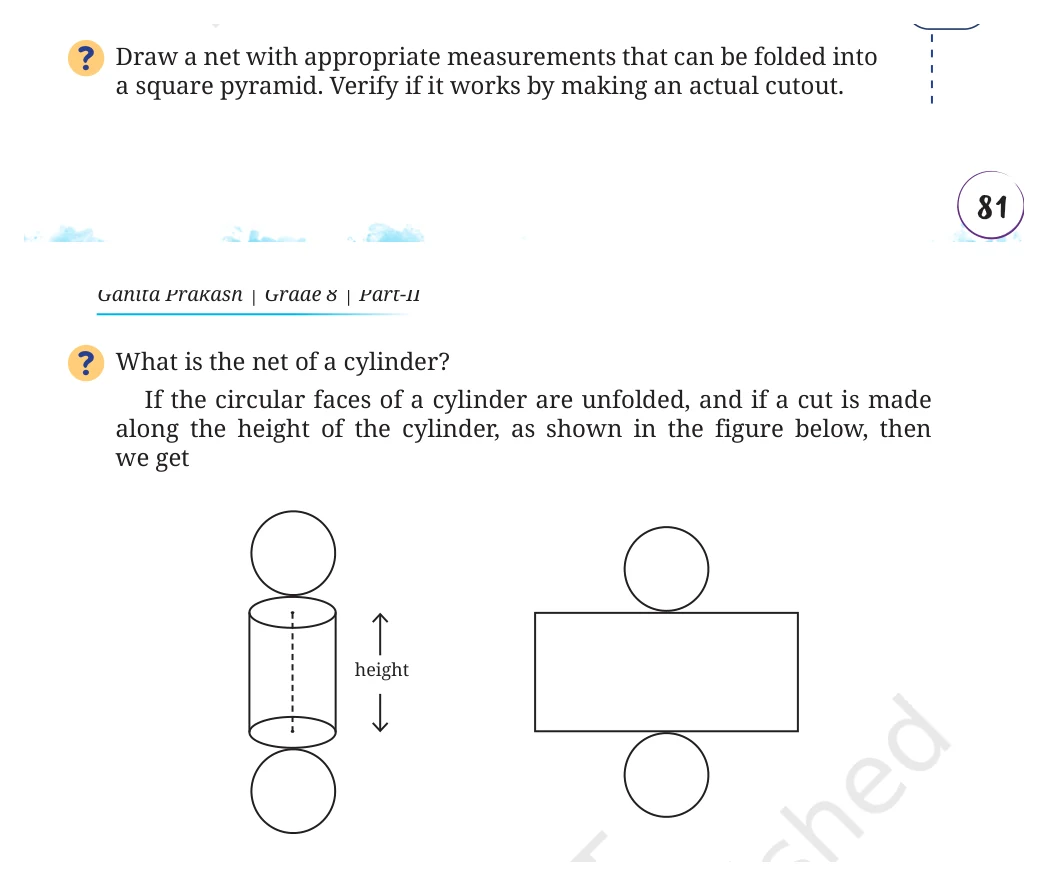 NCERT Class 8 Maths Chapter 11, solved question 30
