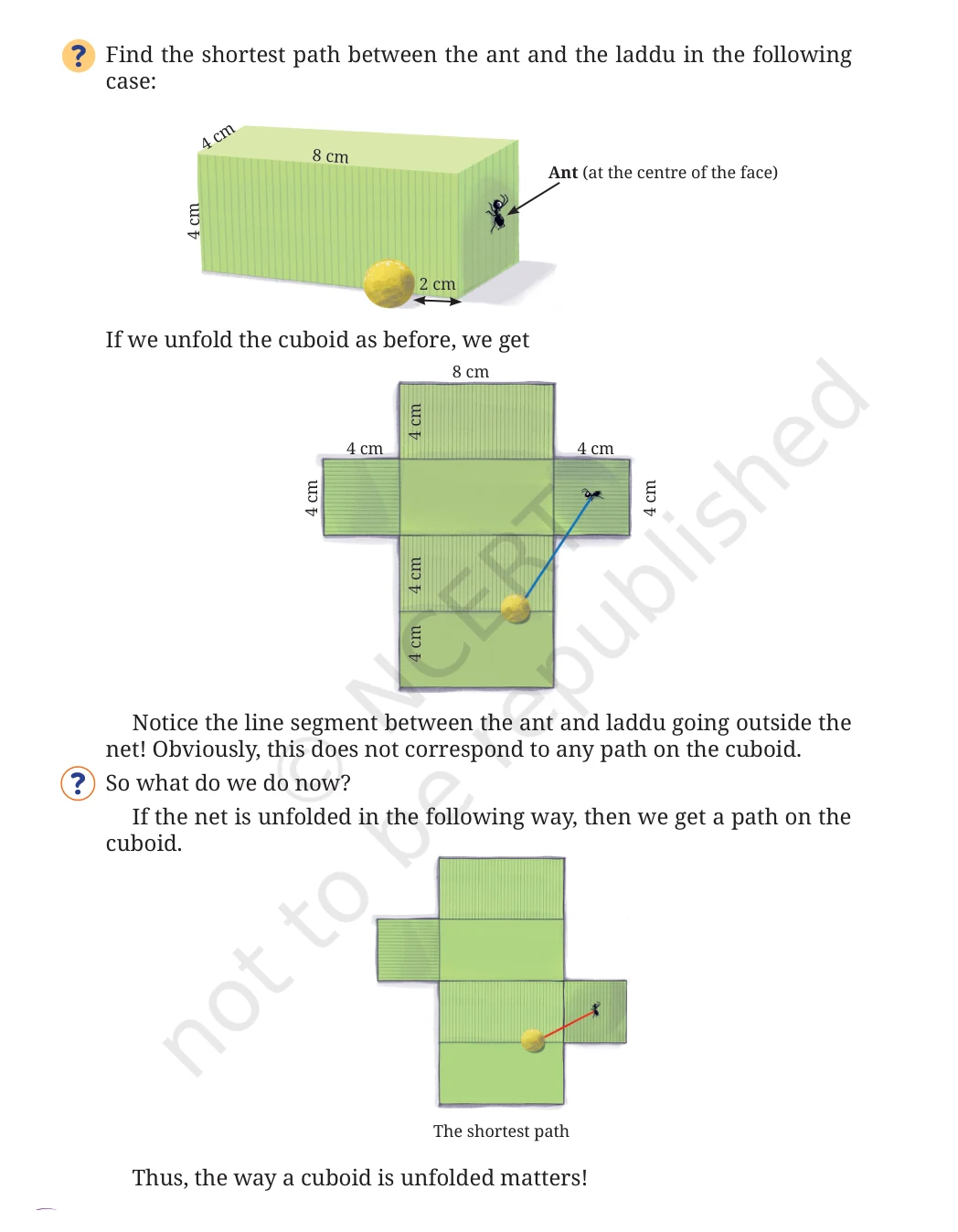 NCERT Class 8 Maths Chapter 11, solved question 38