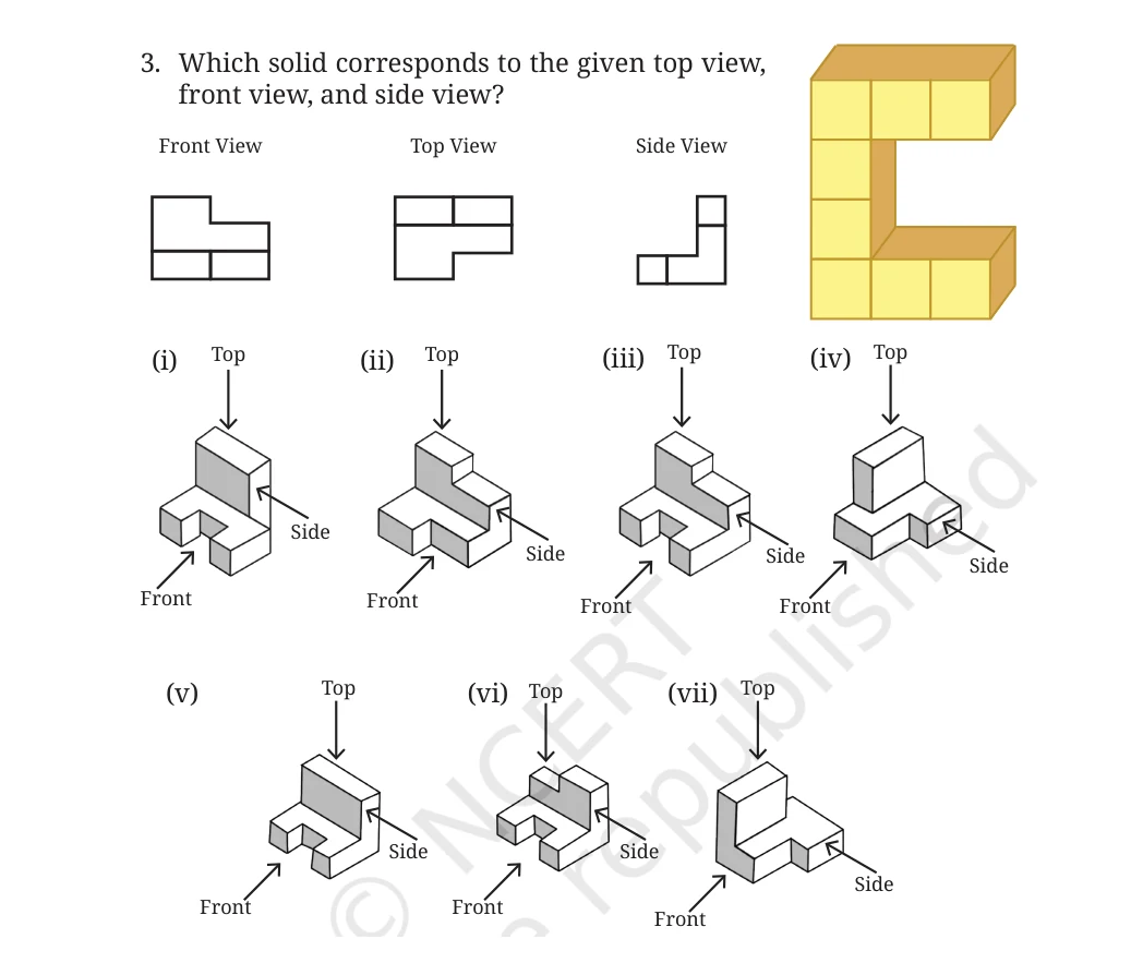 NCERT Class 8 Maths Chapter 11, solved question 52