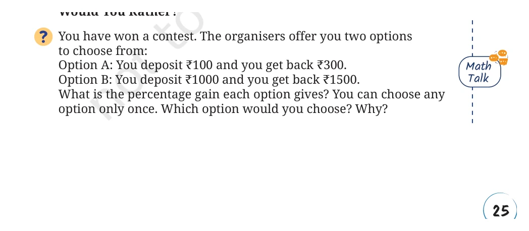NCERT Class 8 Maths Chapter 8, solved question 45