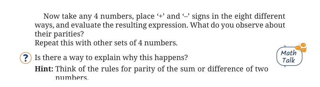 NCERT Class 8 Maths Chapter 5, solved question 4