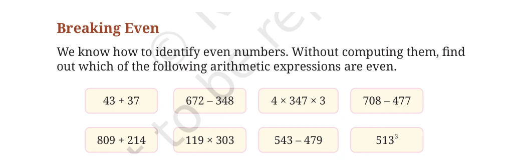 NCERT Class 8 Maths Chapter 5, solved question 8