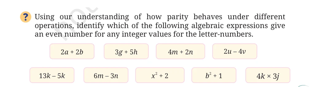NCERT Class 8 Maths Chapter 5, solved question 9