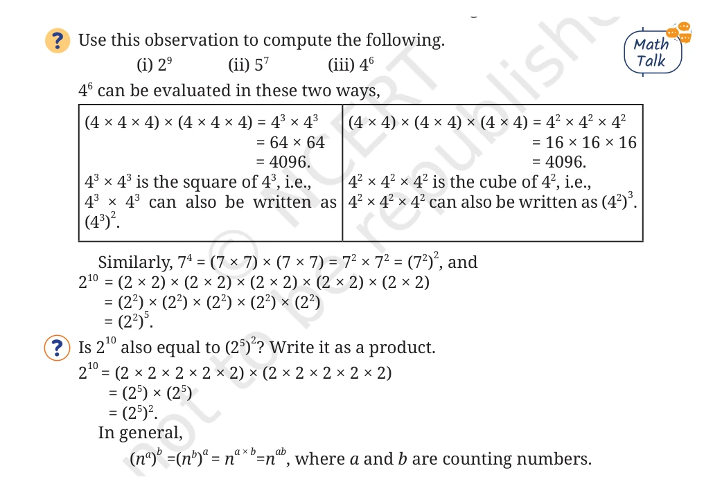 NCERT Class 8 Maths Chapter 2, solved question 8
