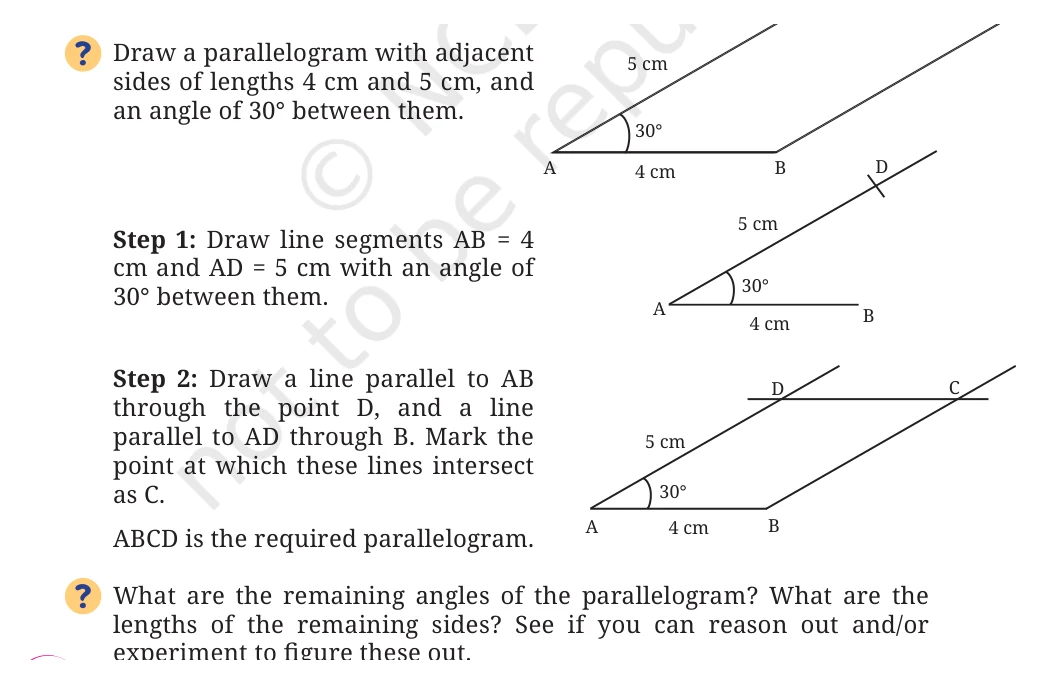NCERT Class 8 Maths Chapter 4, solved question 28