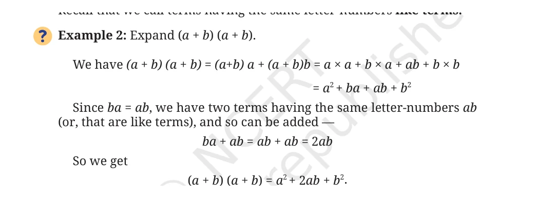 NCERT Class 8 Maths Chapter 6, solved question 10