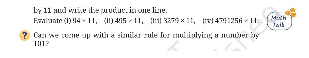 NCERT Class 8 Maths Chapter 6, solved question 18
