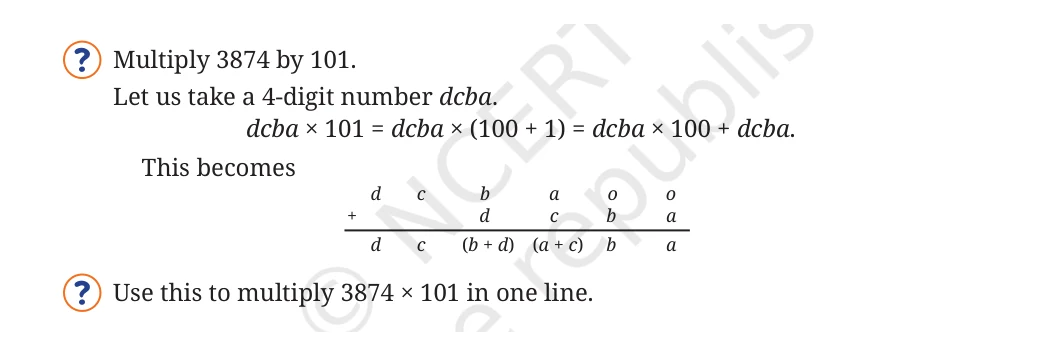 NCERT Class 8 Maths Chapter 6, solved question 19