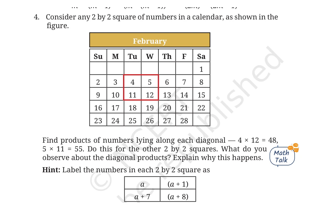 NCERT Class 8 Maths Chapter 6, solved question 48
