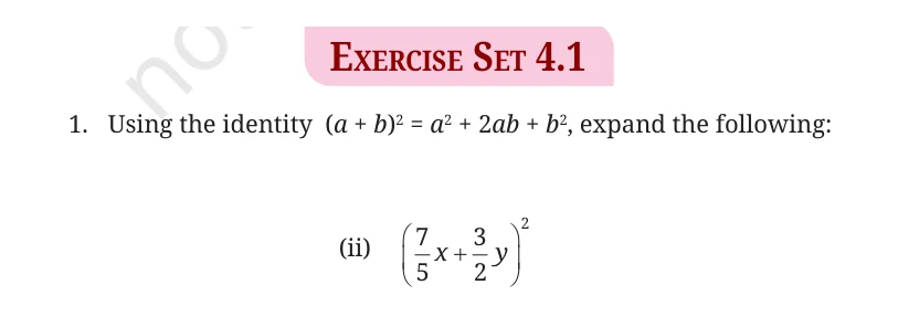 NCERT Class 9 Maths Chapter 4, solved question 6
