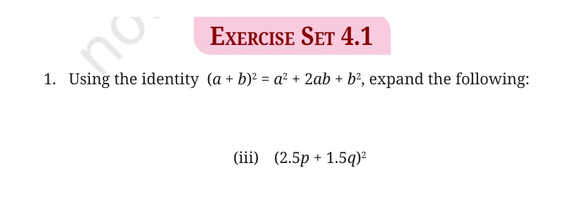 NCERT Class 9 Maths Chapter 4, solved question 7