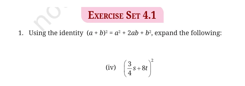 NCERT Class 9 Maths Chapter 4, solved question 8
