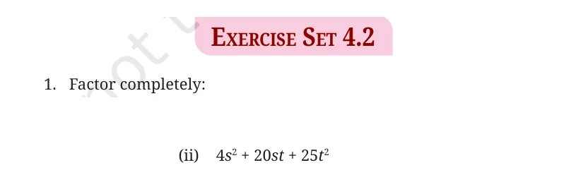 NCERT Class 9 Maths Chapter 4, solved question 16