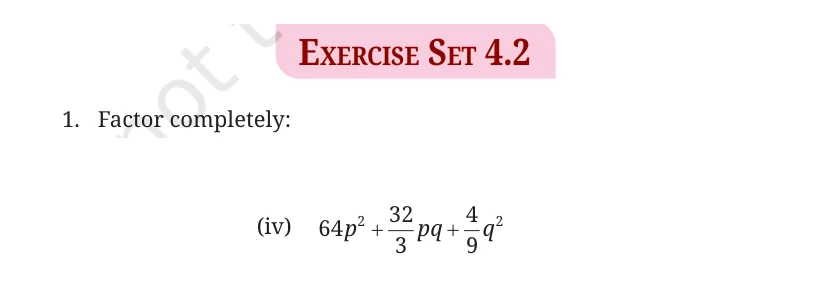 NCERT Class 9 Maths Chapter 4, solved question 18