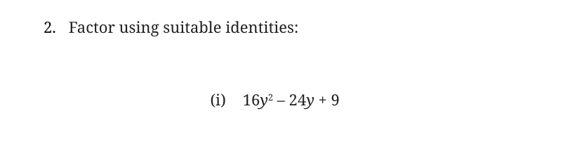 NCERT Class 9 Maths Chapter 4, solved question 31