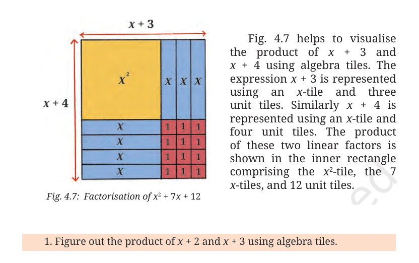 NCERT Class 9 Maths Chapter 4, solved question 45