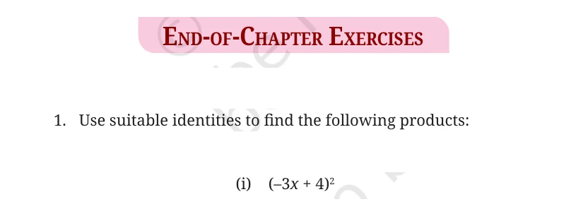 NCERT Class 9 Maths Chapter 4, solved question 82
