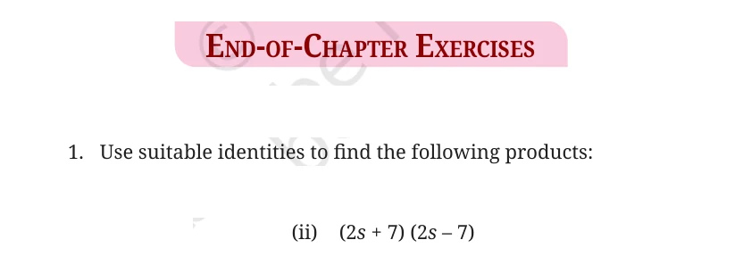 NCERT Class 9 Maths Chapter 4, solved question 83