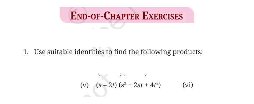 NCERT Class 9 Maths Chapter 4, solved question 86