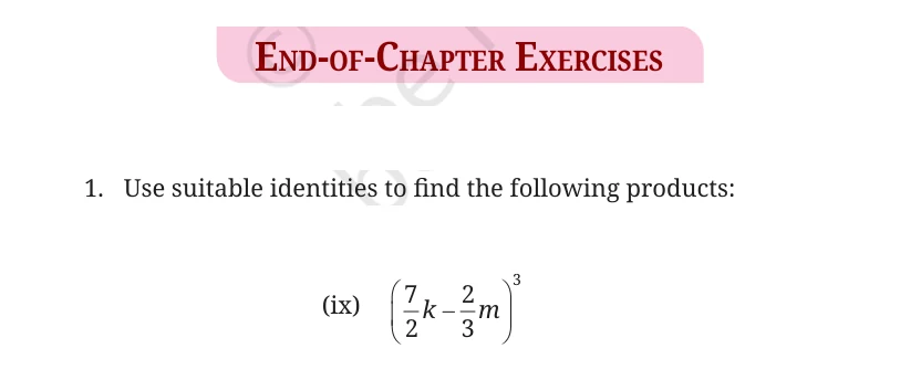 NCERT Class 9 Maths Chapter 4, solved question 90