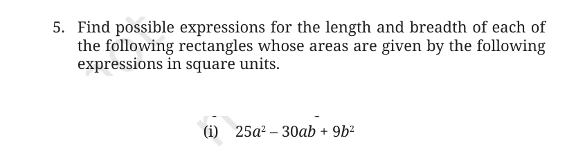 NCERT Class 9 Maths Chapter 4, solved question 113