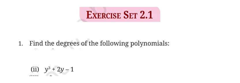 NCERT Class 9 Maths Chapter 2, solved question 6