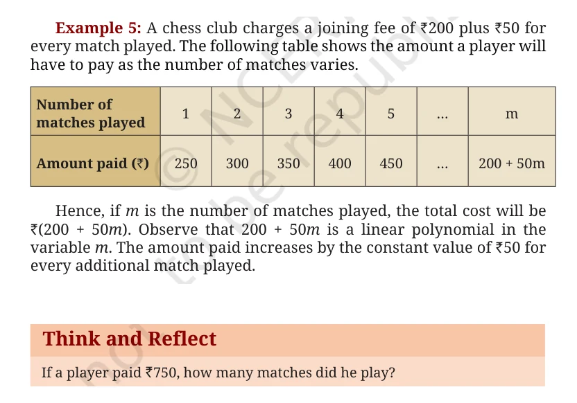 NCERT Class 9 Maths Chapter 2, solved question 14