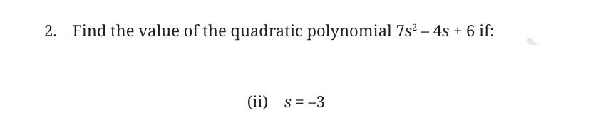 NCERT Class 9 Maths Chapter 2, solved question 20