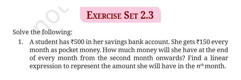 NCERT Class 9 Maths Chapter 2, solved question 35