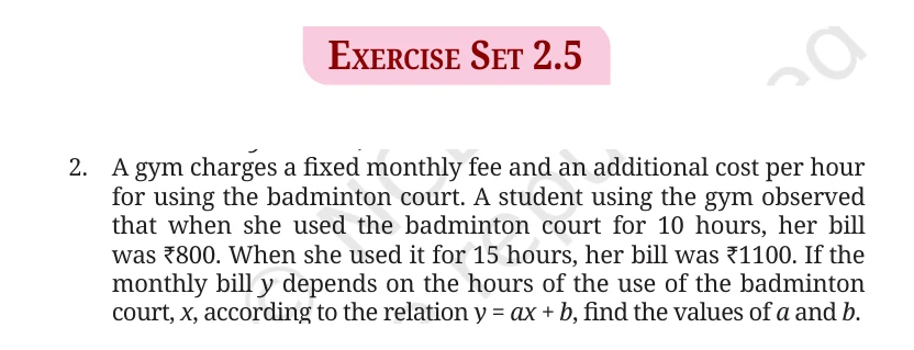 NCERT Class 9 Maths Chapter 2, solved question 64