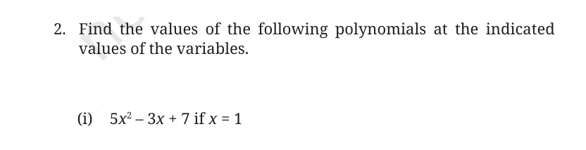 NCERT Class 9 Maths Chapter 2, solved question 90