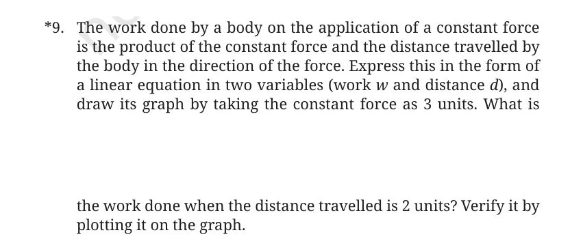 NCERT Class 9 Maths Chapter 2, solved question 105