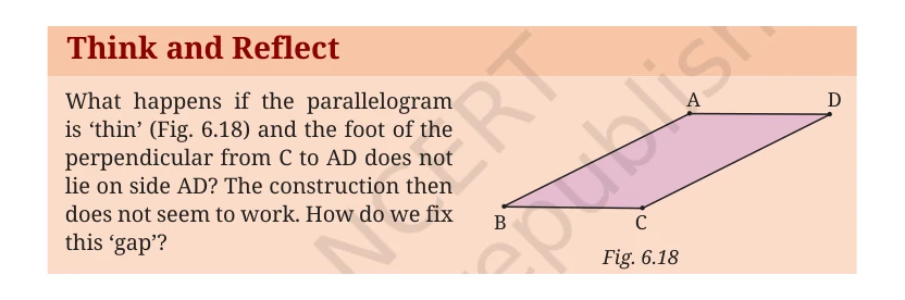 NCERT Class 9 Maths Chapter 6, solved question 4