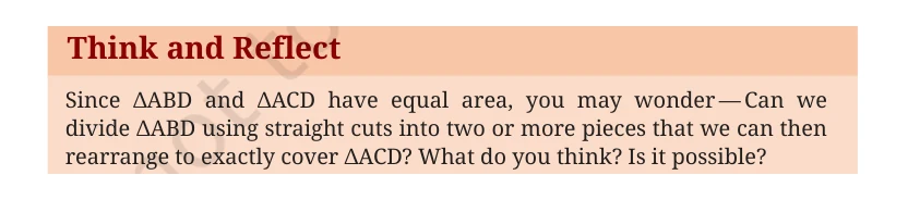 NCERT Class 9 Maths Chapter 6, solved question 6
