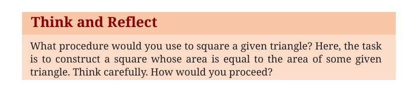NCERT Class 9 Maths Chapter 6, solved question 11