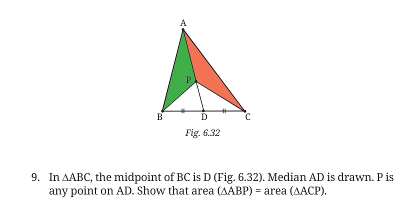 NCERT Class 9 Maths Chapter 6, solved question 41