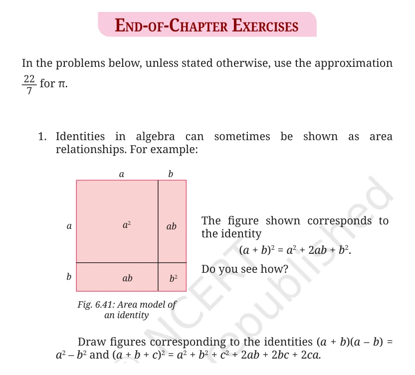 NCERT Class 9 Maths Chapter 6, solved question 56