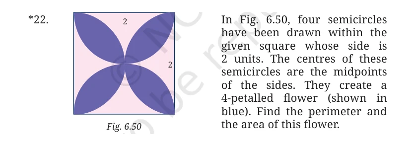 NCERT Class 9 Maths Chapter 6, solved question 82