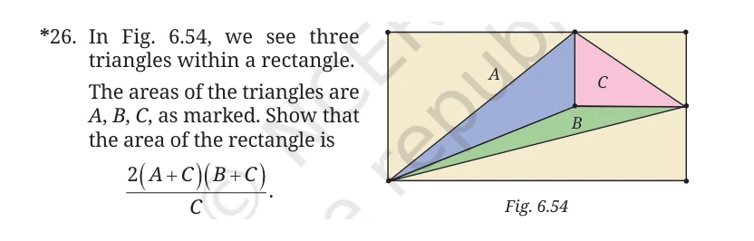 NCERT Class 9 Maths Chapter 6, solved question 86