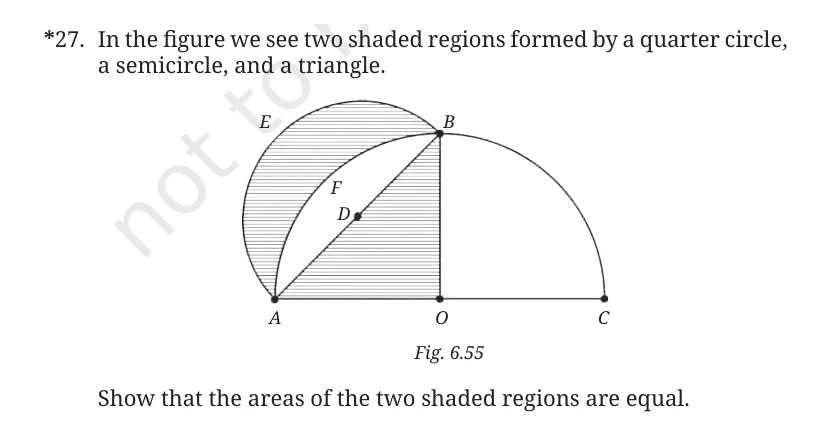 NCERT Class 9 Maths Chapter 6, solved question 87