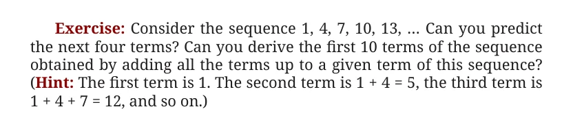 NCERT Class 9 Maths Chapter 8, solved question 5
