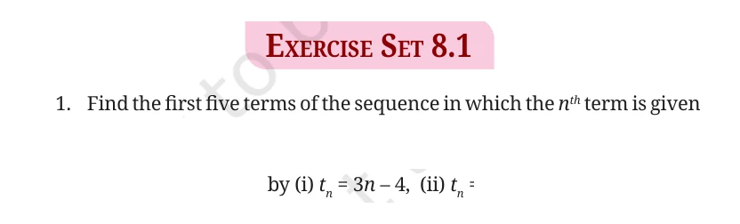 NCERT Class 9 Maths Chapter 8, solved question 18