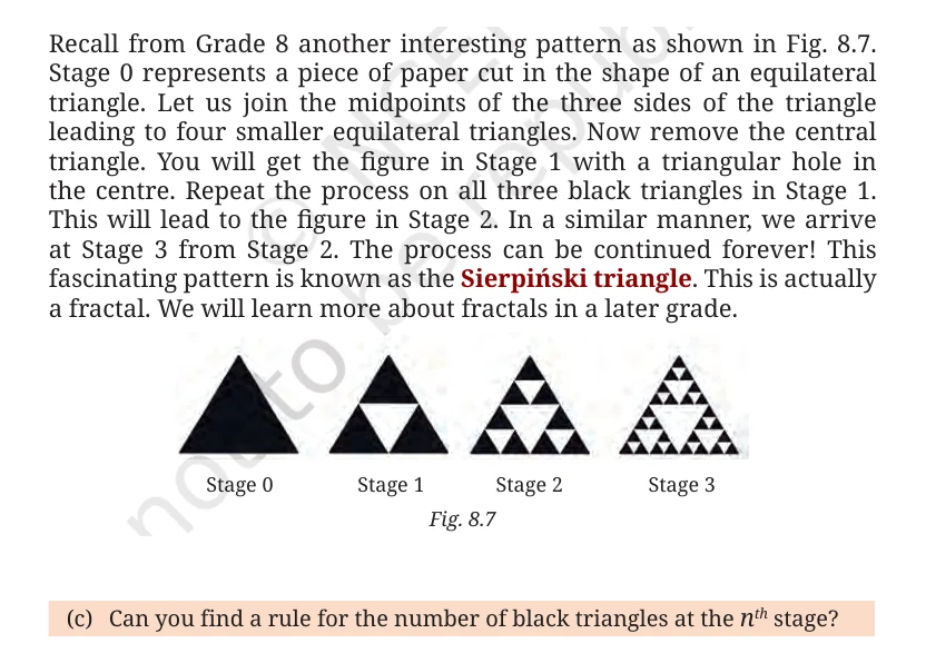 NCERT Class 9 Maths Chapter 8, solved question 64